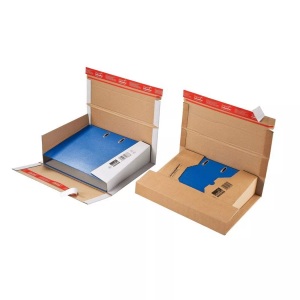 Colompac, Colompac Ordnerversandkarton 1554021 Wellpappe DIN A4 Braun, COLOMPAC Ordnerpack braun A4 2053500 320x290x35-80mm 20 St&uuml;ck