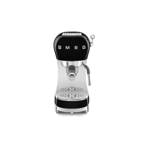 SMEG, Smeg 50's Style Ecf02Bleu Schwarz Siebträgermaschine, Smeg ECF02BLEU Espressomaschine Schwarz