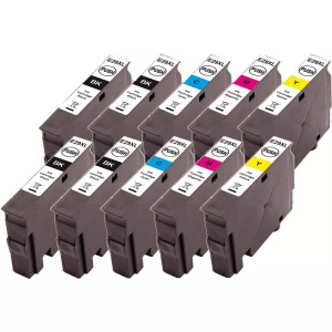Peach, Peach 10er-Pack Tintenpatronen kompatibel zu Epson No. 29XL, Tintenpatrone »Peach Epson Nr. 29XL«, (10 St.)
