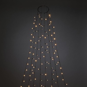 Konstsmide, Konstsmide 6399-810 LED-Baummantel Außen über Steckernetzteil Anzahl Leuchtmittel 560 LED Beleuchtete Länge: 5.6 m mit, KONSTSMIDE LED-Lichterkette »frosted«, 560 St.-flammig