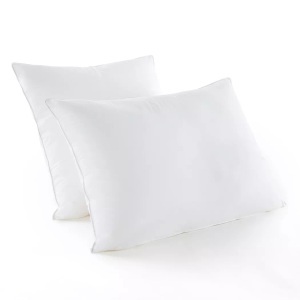 LA REDOUTE INTERIEURS, Weiches Synthetik-Kopfkissen mit Memory-Effekt Weiches Synthetik-Kopfkissen mit Memory-Effekt, La Redoute Intérieurs - Weiches Kopfkissen mit Daunen-Effekt, 2X60X60CM, Weiss