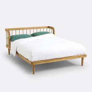 LA REDOUTE INTERIEURS, Bett mit Lattenrost Matea Bett mit Lattenrost Matea, La Redoute Intérieurs - Bett mit Lattenrost Matea, 160X200CM, Braun