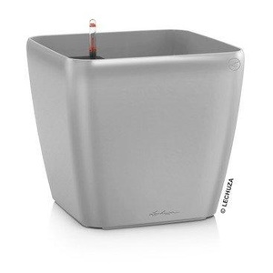 Lechuza, Lechuza - 4er-Set Blumenkästen mit Integriertem Bewässerungssystem Quadro Premium 21 LS - Silber, Lechuza Pflanzentopf Quadro Premium 21 LS Silber