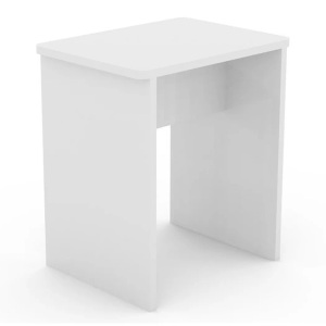 VCM, Holz Sitzhocker Würfel Fußablage Beistelltisch Esal Holz Sitzhocker Würfel Fußablage Beistelltisch Esal, VCM - Holz Sitzhocker Würfel Fußablage Beistelltisch Esal, 40cm, Weiss