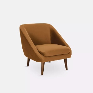 LA REDOUTE INTERIEURS, Sessel Séméon Sessel Séméon, La Redoute Intérieurs - Sessel Séméon, 1P, Braun