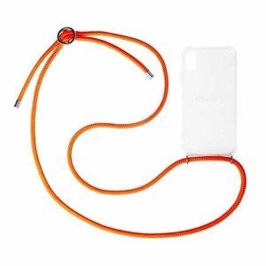 Urbany's, Urbany's Urbany's Necklace Case iPhone 11 Pro Max, Urbany's Necklace Case iPhone 11 Pro Max Aperol Spritz Transparent