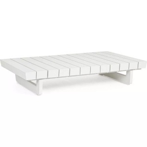 mutoni lifestyle, Garten Couchtisch Infinity weiss 126x73, Garten Couchtisch Infinity weiss 126x73