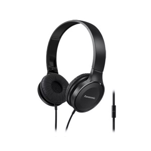 Panasonic, Panasonic RP-HF100ME Reise Kopfhörer On Ear Faltbar, Headset Schwarz, 