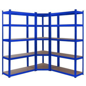 Arebos, Schwerlastregal 3er Set | Eckregal Kombination | Robuste Metallkonstruktion Schwerlastregal 3er Set | Eckregal Kombination | Robuste Metallkonstruktion, Arebos - Schwerlastregal 3er Set | Eckregal Kombination Robuste Metallkonstruktion, One Size