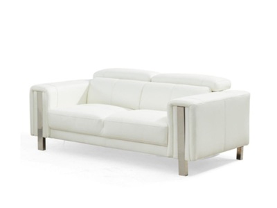 Vente-unique, Sofa 2Sitzer MAROUA Sofa 2Sitzer MAROUA, Vente-unique - Sofa 2Sitzer MAROUA, One Size, Weiss
