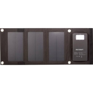 VOLTCRAFT, VOLTCRAFT SL-4F VC-10636195 Solar-Powerbank Kapazität (mAh, Ah) 4000 mAh, VOLTCRAFT SL-4F Solar-Powerbank 4000 mAh