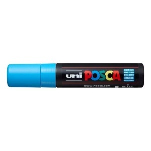 uni-ball, UNI-BALL Posca Marker 15mm PC17K L.BLUE hellblau, uni-ball Posca Marker, 15mm, hellblau, PC17K hellbl