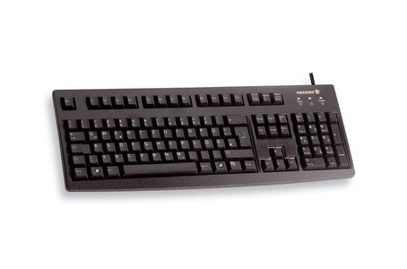 Cherry, CHERRY G83-6105 USB-Tastatur Deutsch, QWERTZ, Windows® Schwarz, G83-6105, Tastatur
