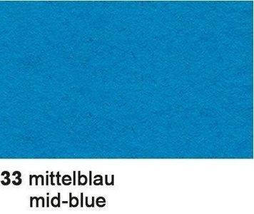 Ursus, URSUS Tonzeichenpapier A3 2174033 130g. mittelblau 100 Blatt