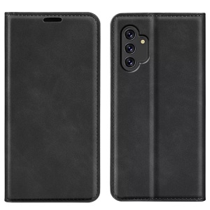 Cover-Discount, Galaxy A13 4G - Seidige Stand Flip Case Hülle, Cover-Discount - Galaxy A13 4G Seidige Stand Flip Case Hülle, Weiss Bunt
