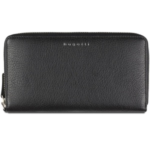 Bugatti, bugatti Geldbörse »LADY TOP«, Bugatti - Zip-around börse Schwarz, für Damen, One Size