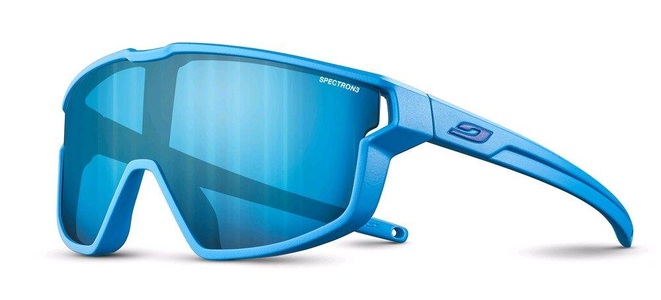 Julbo, Julbo Sportbrille Fury Mini - Blau, Blau, Julbo Fury Mini - Spectron 3 - Sonnenbrille - Kind Bleu Mat One Size