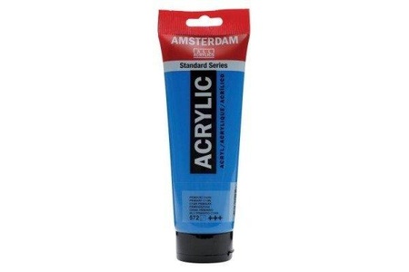 Royal Talens, Royal Talens Amsterdam vernice acrilica Standard primario 250Ml ciano, TALENS Acrylfarbe Amsterdam 250ml 17125720 prim.zyan