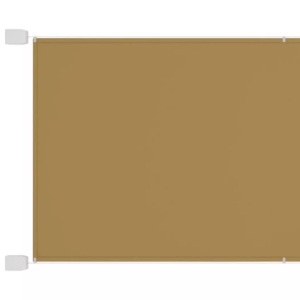 vidaXL, vidaXL Senkrechtmarkise Beige 180x1000 cm Oxford-Gewebe, vidaXL Senkrechtmarkise Beige 180x1000 cm Oxford-Gewebe