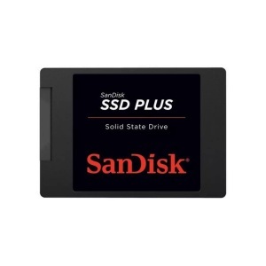 SanDisk, Sandisk SSD Plus Festplatte (240 GB, Schwarz), SanDisk SSD PLUS 240 GB Interne SATA SSD 6.35 cm (2.5 Zoll) SATA 6 Gb/s Retail SDSSDA-240G-G26