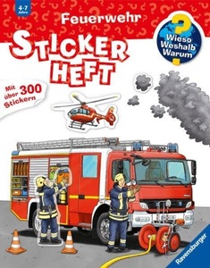 undefined, Feuerwehr, Wieso? Weshalb? Warum? Stickerheft: Feuerwehr