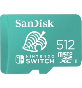 SanDisk, SanDisk microSDXC-Card Nintendo UHS-I U3 / Class 10 - 512GB, Sandisk Speicherkarte »microSDXC Extreme 512GB für Nintendo Switch«, (Class 10 100 MB/s Lesegeschwindigkeit), A1/V30/U3/C10