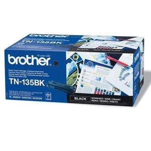 Brother, Original Tonerpatrone schwarz Brother TN-135BK, Brother Toner, schwarz, TN-135BK, (5'000 Seiten)