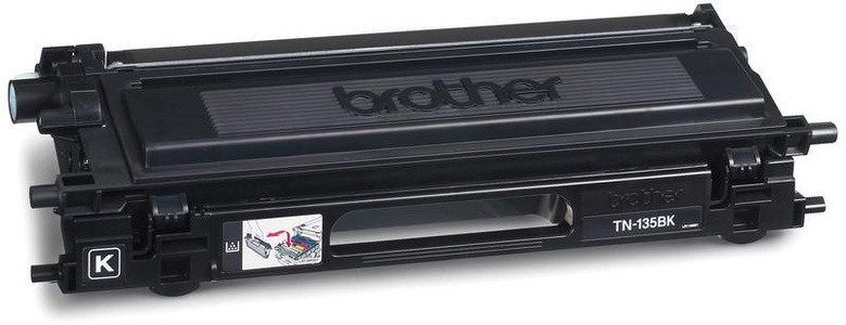 Brother, Original Tonerpatrone schwarz Brother TN-135BK, Brother Toner, schwarz, TN-135BK, (5'000 Seiten)