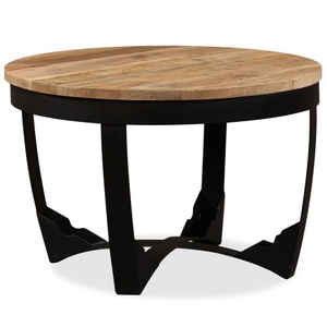 Diverse Hardware, Beistelltisch Raues Mangoholz Massiv 60 x 40 cm, vidaXL Couchtisch Raues Massivholz Mango 60x40 cm