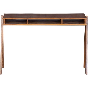 mutoni living, Schreibtisch Compartment Holz braun, Schreibtisch Compartment Holz braun