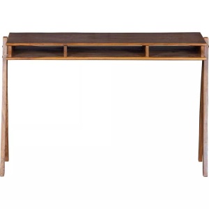 mutoni living, Schreibtisch Compartment Holz braun, Schreibtisch Compartment Holz braun