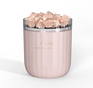undefined, Luftbefeuchter »Linuo Mini-Luftbefeuchter Salt Rock«, 0,3 l Wassertank, Linuo Ultraschall-Luftbefeuchter Salt Rock Pink
