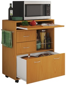 MID.YOU, MID.YOU Allzweckwagen 70/40/86 cm , Kicha , Buchefarben , Holzwerkstoff , 1 Fächer , 40x86 cm , melaminharzbeschichtet,Nachbildung , 000657024102, MID.YOU Allzweckwagen 70/40/86 cm , Kicha , Buchefarben , Holzwerkstoff , 1 Fächer , 3 Schubladen , 40x86 cm , melaminharzbeschichtet,Nachbildung , 000657024102