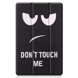 Cover-Discount, Galaxy Tab A7 (2020) - Tri-fold Smart Case Don't Touch, Cover-Discount - Galaxy Tab A7 (2020) Tri-fold Smart Case, Weiss Bunt, 10