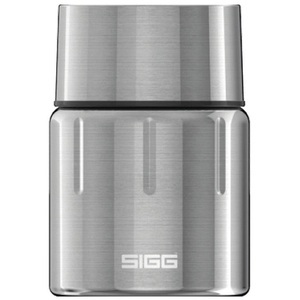 SIGG, SIGG Thermo-Speisebehälter GEMSTONE SELENITE - FOOD JAR 0,5l aus Edelstahl in silbergrau, SIGG Food Jar Gemstone Selenite