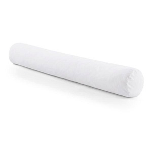 LA REDOUTE INTERIEURS - BEST, Weiche Nackenrolle Weiche Nackenrolle, La Redoute Intérieurs - Weiche Nackenrolle mit variabler Füllung & Milbenschutz, 140 cm, Weiss