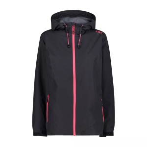 CMP, CMP Damen Rain Fix Hoodie Jacke (Größe XS, Grau), CMP Damen Rain Fix Hoodie Jacke