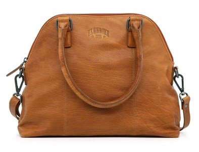 Klondike 1896, Klondike 1896 Henkeltasche »DIGGER«, Klondike 1896 Henkeltasche »DIGGER«, echt Leder