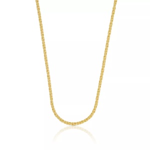 MUAU Schmuck, Collier Doppelanker Gelbgold 750, 1.9mm, 55cm Damen Gelbgold 55 CM, MUAU Schmuck - Collier Doppelanker Gelbgold 750, 1.9mm, 55cm, 55 CM,