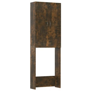 vidaXL, vidaXL Waschmaschinenschrank Räuchereiche 64x25,5x190 cm, vidaXL Waschmaschinenschrank Räuchereiche 64x25,5x190 cm