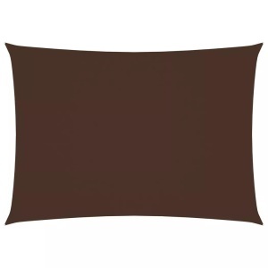 vidaXL, vidaXL Sonnensegel Oxford-Gewebe Rechteckig 3,5x4,5 m Braun, vidaXL Sonnensegel Oxford-Gewebe Rechteckig 3,5x4,5 m Braun