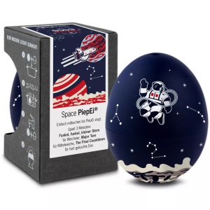 Brainstream, PiepEi Space, PiepEi - Singende Eieruhr Space, One Size, Blau