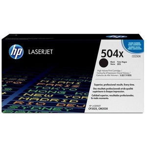Hp, Original Tonerpatrone HY schwarz HP CE250X, Hewlett Packard Toner, schwarz, ColorSphere, No.504X, CE250X, (10'000 Seiten)