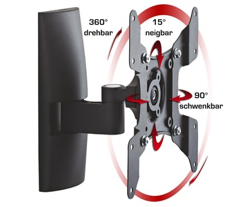 VCM, Universal TV VESA Wandhalterung Halter Fernsehhalter flach neigbar schwenkar TS1 Universal TV VESA Wandhalterung Halter Fernsehhalter flach neigbar schwenkar TS1