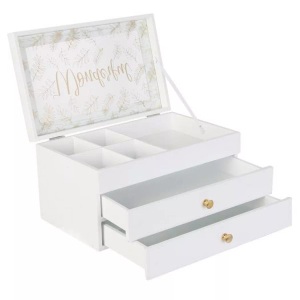 CMP, Cmp - Schmuckbox - Weiss, eStore - Schmuckschatulle Wonderful, 23.5CM