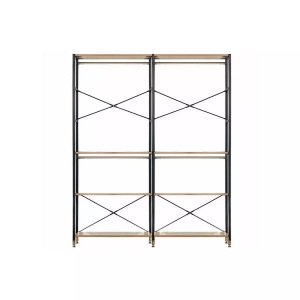 mutoni trend, Standregal Akazie VIII natur 168x30x210, Standregal Akazie VIII natur 168x30x210