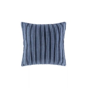 KAS, KAS - Zierkissen FELIX - Polyester - blau - 50/50 cm, Kas - Cassita Kissenbezug, 50 x cm, Blau