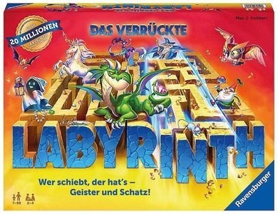 Ravensburger Verlag GmbH, Ravensburger 26955 Das verrückte Labyrinth - Spieleklassiker für 2 - 4 Personen ab 7 Jahren, Ravensburger Das verrückte Labyrinth (DE)