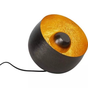 Kare Design, Bodenleuchte Apollon Smooth schwarz rund 28, Bodenleuchte Apollon Smooth schwarz rund 28