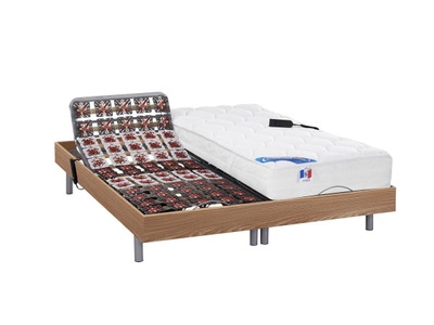 Vente-unique, Matratzen elektrischer Lattenrost Matratzen elektrischer Lattenrost, Vente-unique - Matratzen elektrischer Lattenrost, 70X190CM, Beige